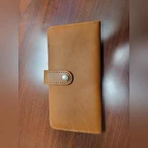 Portland Leather Goods Bifold Wallet, Honey
